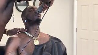 black nude barber