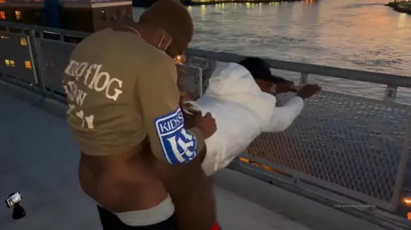 Pablo Strokes & Kushionz Fuck Outdoors From Noon Til Night